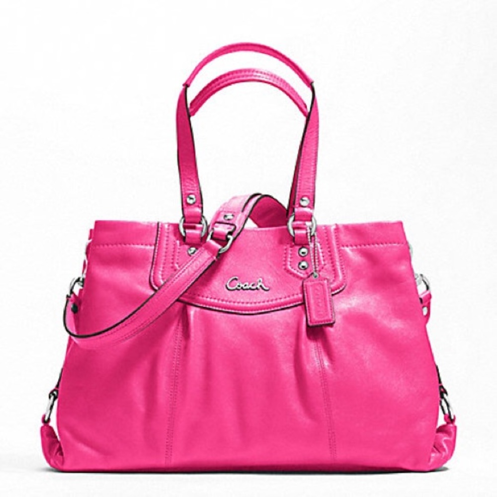 🎀SOLD🎀 COACH ASHLEY LEATHER CARRYALL